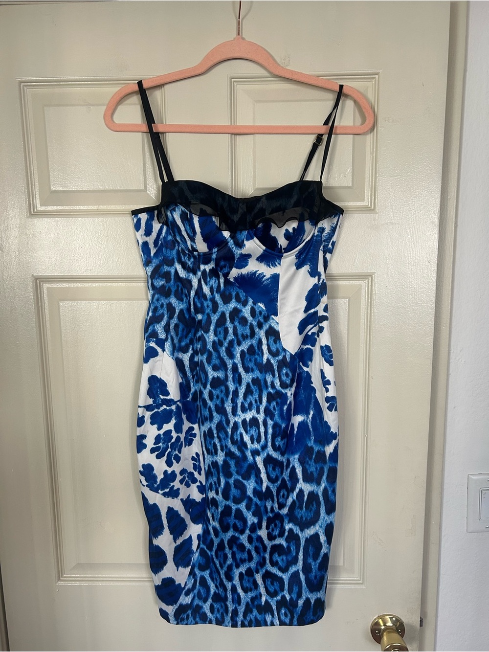 Just cavalli leopard print dress